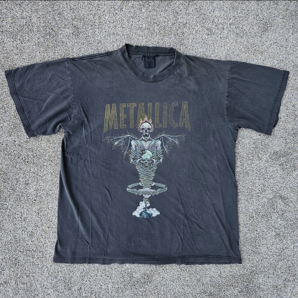 Authentic Vintage 1996 Metallica King Nothing T-Shirt Men’s Giant Pushead Men XL
